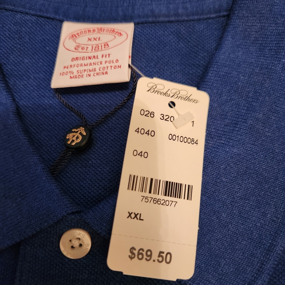 Brooks Brothers XXL Polo, NWT
